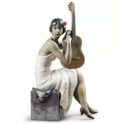 Suonatrice di flamenco - Lladrò