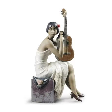 Suonatrice di flamenco - Lladrò