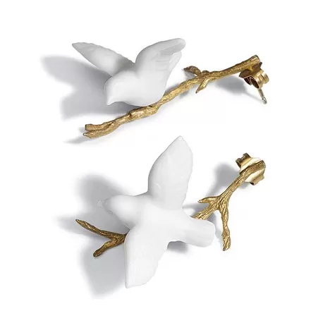 Orecchini lunghi magic forest - Lladrò