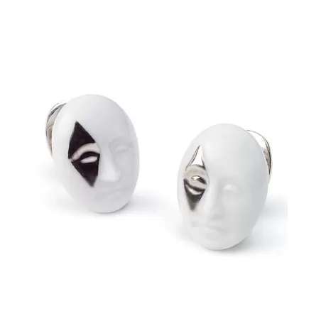 Orecchini diamond face - Lladrò