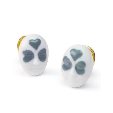 Orecchini clover face - Lladrò