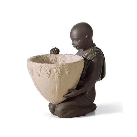 Porta potpourri davanti (nero) - Lladrò