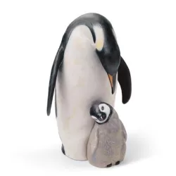 Pinguino con cucciolo - Lladrò