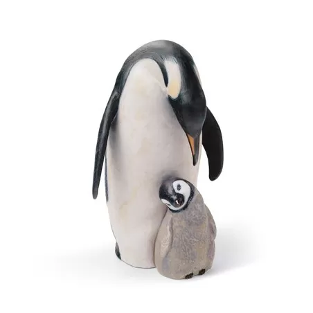 Pinguino con cucciolo - Lladrò