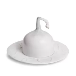 Equus burriera con piatto - Lladrò