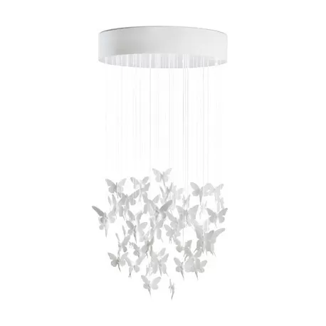 Niagara chandelier bianco - Lladrò