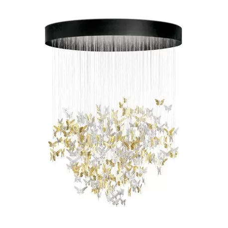 Niagara chandelier 2m oro (ce/uk) - Lladrò