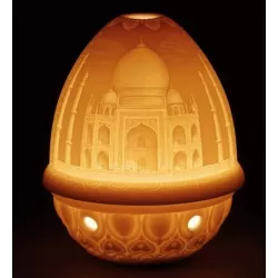 Litofania taj mahal - paralume - Lladrò