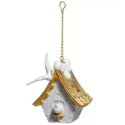 Casetta con colombelle (re-deco) - Lladrò