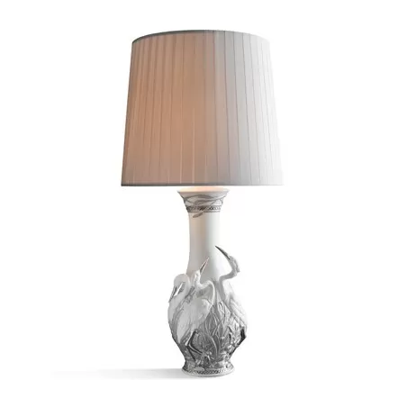 Lampada vaso aironi cinerini - Lladrò