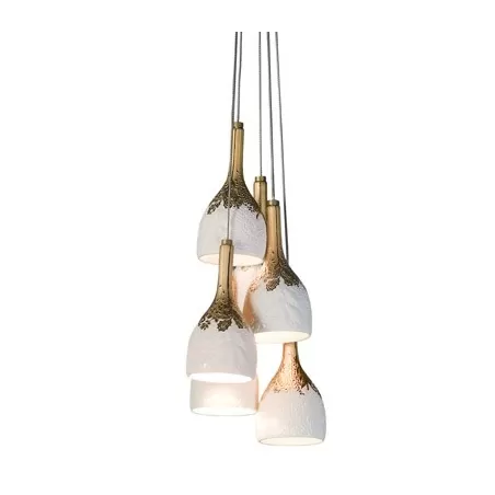 Naturo. lampada 6 luci - Lladrò