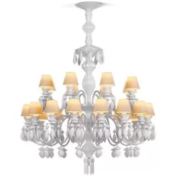 Belle de nuit candeliere 24 lampade, bianco - Lladrò