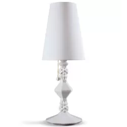 Belle de nuit lampada alta, bianco - Lladrò