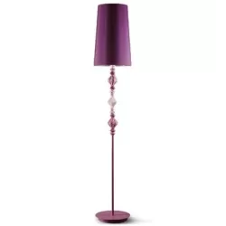 Belle de nuit lampada da terra ii, rosa - Lladro'