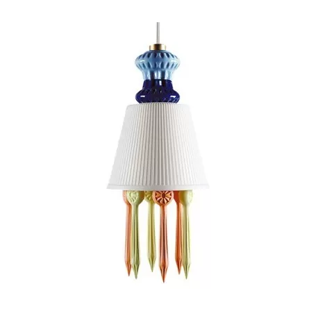 Belle de nuit lampada litofania pendente,  multicolor - Lladro'