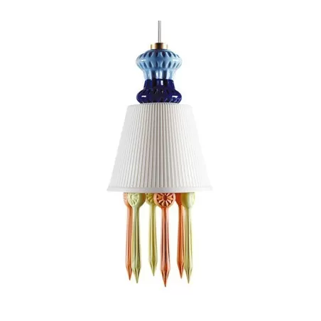 Belle de nuit lampada litofania pendente,  multicolor - Lladro'
