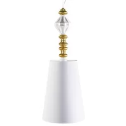 Belle de nuit lampada da soffitto i, oro - Lladro'
