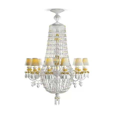 Chand winter palace 12 lampade, oro - Lladro'