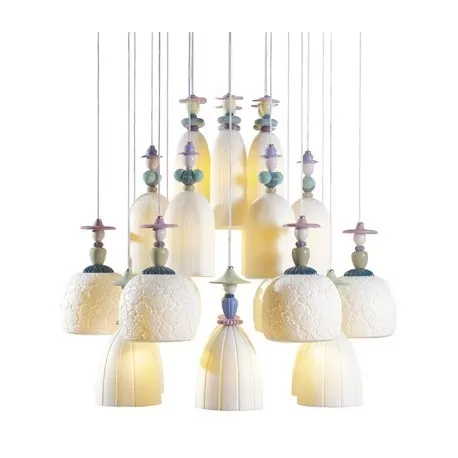 Mademoiselle Chandelier 24 luci - Paseggiando tra le zagare(CE/UK) - Lladro
