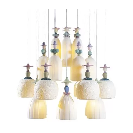 Mademoiselle Chandelier 24 luci - Paseggiando tra le zagare(CE/UK) - Lladro