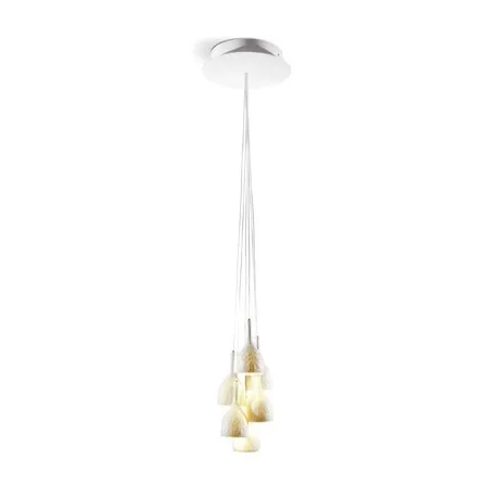 Naturo - lampadario bianca 6 lampade - Lladro'