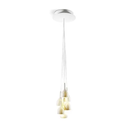 Naturo - lampadario bianca 6 lampade - Lladro'
