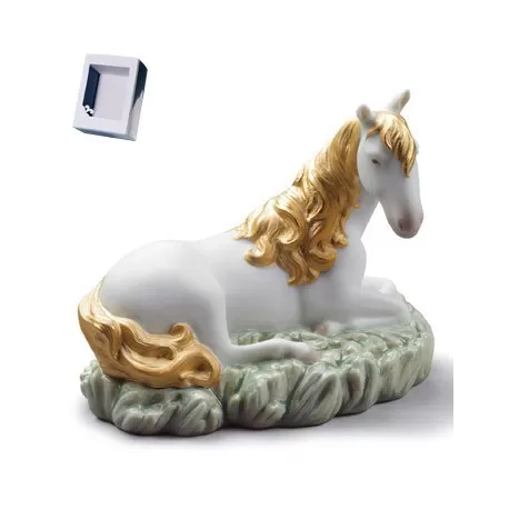 Il cavallo - wb - Lladro'