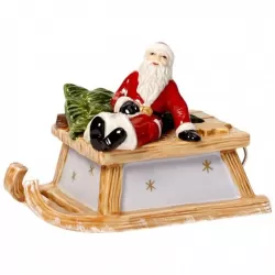 Nostalgic Melody Slitta con Babbo Natale - Villeroy & Boch