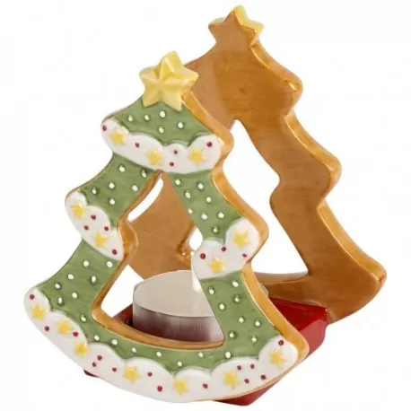 Winter Bakery Decoration Portacandela con Albero - Villeroy & Boch