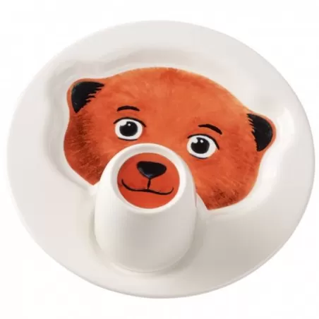 Animal Friends Piatto c/mug, orso - Villeroy & Boch