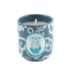Candela in vasetto mini "Nuvole di Seta" - Thun