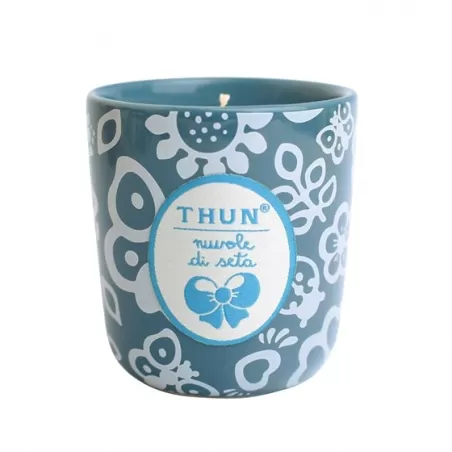 Candela in vasetto piccola "Nuvole di Seta" - Thun