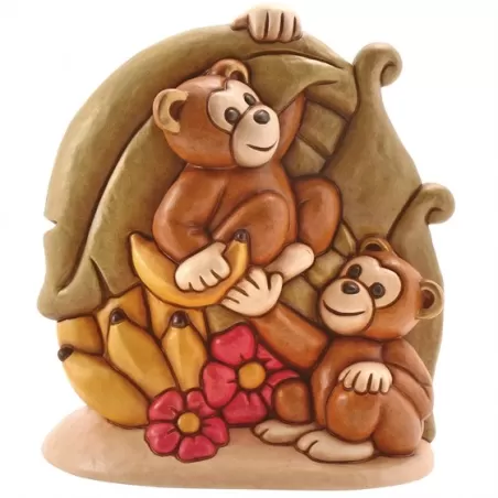 Scimmiette con palma - Thun