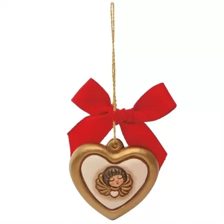 Addobbo cuore con angelo - Thun