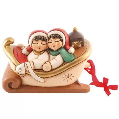 Slitta con bimbi - Thun