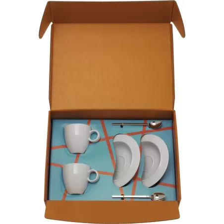 Il caffé Alessi, Cucchiaino da moka, sottotazza da caffè, tazza da caffè