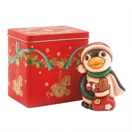 Pinguino con dolci + scatola in latta - Thun