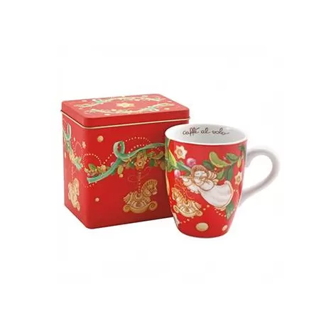 Mug con scatola in latta Dolce Natale - Thun