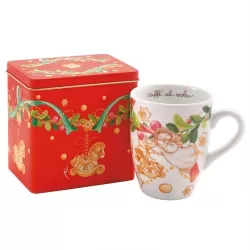 Mug con scatola in latta Dolce Natale - Thun