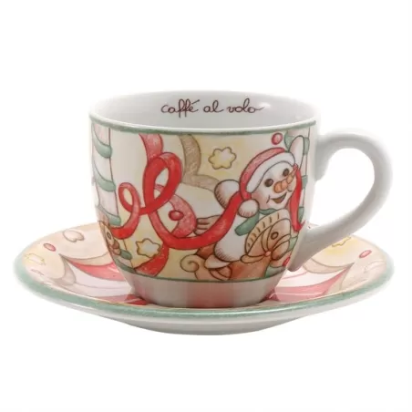 Tazza colazione Giostra del Natale - Thun