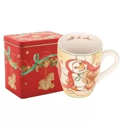 Mug con scatala in latta Giostra del Natale - Thun