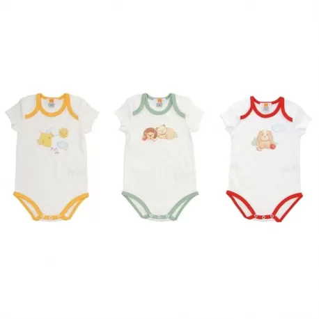 Confezione 3 body fattoria - Thun