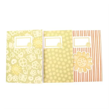 Set 3 notebook A6 Sunflower - Thun