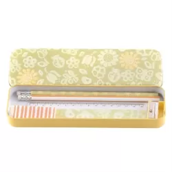 Astuccio in latta per matite Sunflower - Thun