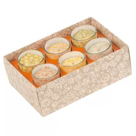 Confezione regalo sei mini candeline Sunflower - Thun