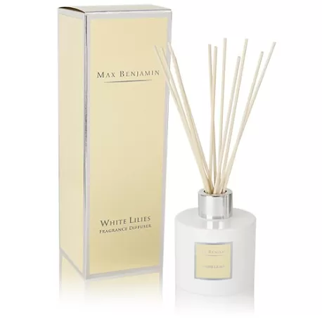 Diffusore a bastoncino, White Lilies - Max Benjamin