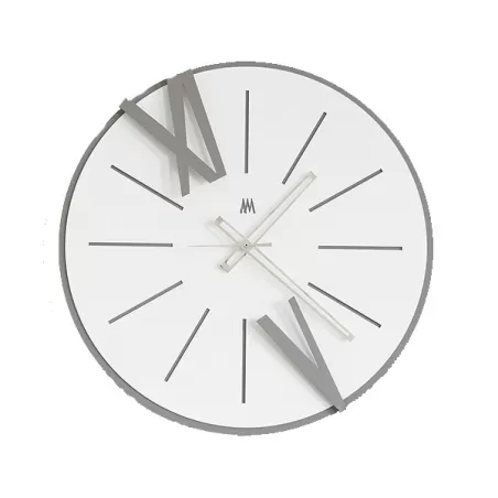 Orologio Berto, Ardesia e Bianco - Arti e Mestieri