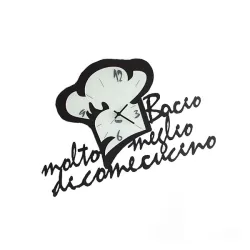 Orologio Chef in Love, Nero - Arti e Mestieri