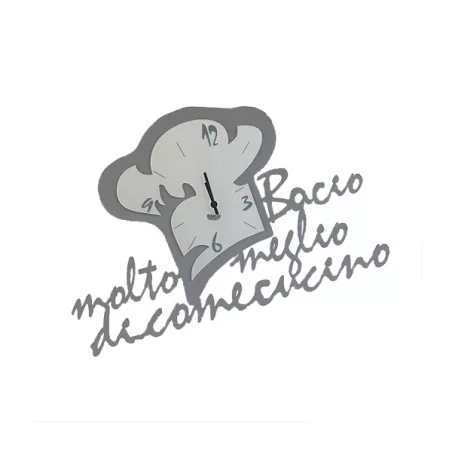 Orologio Chef in Love, Ardesia - Arti e Mestieri