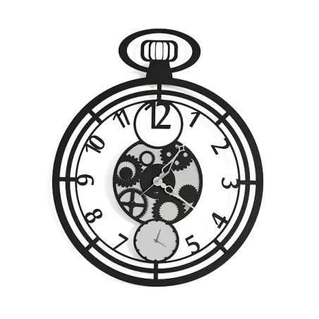 Orologio Cipollone, Nero - Arti e Mestieri